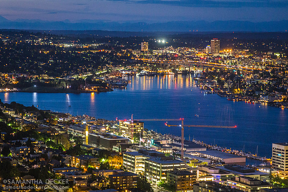View of Seattle from the Space Needle
