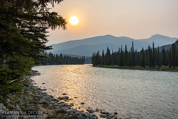 Athabasca River, Jasper, Alberta