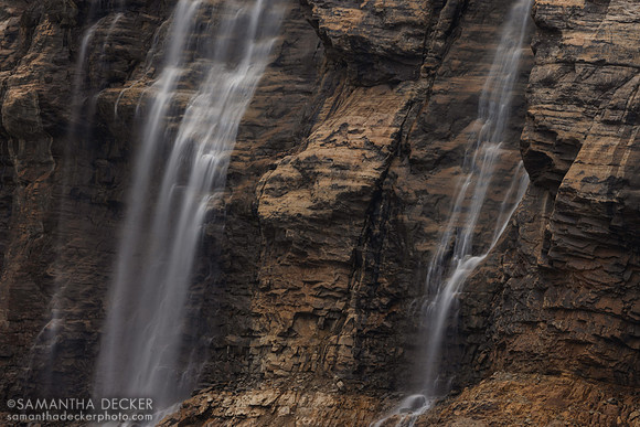 Angel Glacier Runoff, Jasper National Park