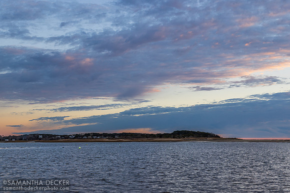 Last sunset of 2024 at Mayo Beach, Wellfleet, MA