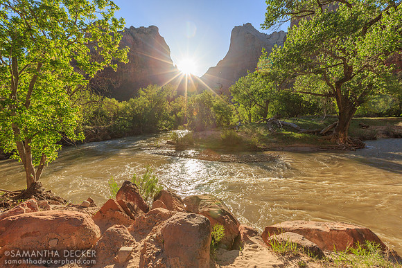 Court of the Patriarchs, Zion National Park