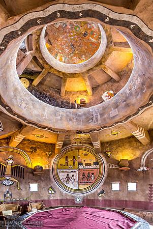 Inside Desert View Watchtower, Grand Canyon
