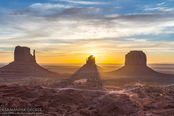 Sunrise, Monument Valley