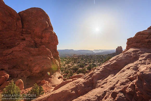 View from North Window, Arches National Park