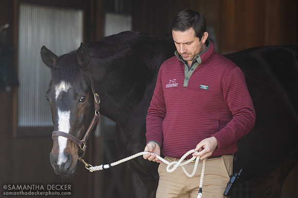 Charles Campbell and Rachel Alexandra, Stonestreet Farm, Lexington
