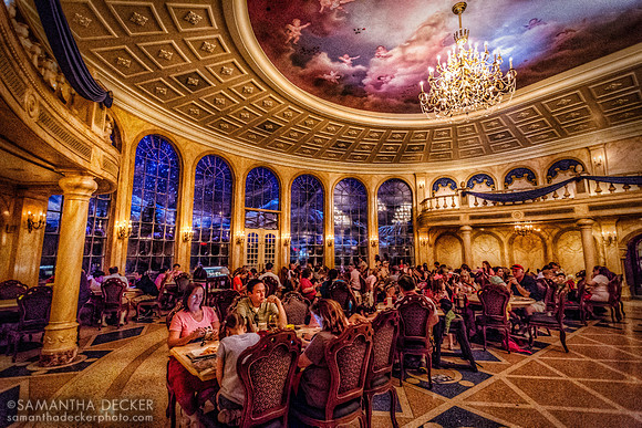 Ballroom, Be Our Guest Restaurant, Magic Kingdom