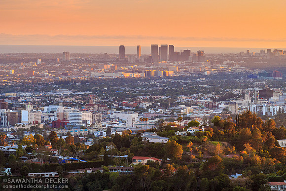 View of Los Angeles from Giffith Observatory