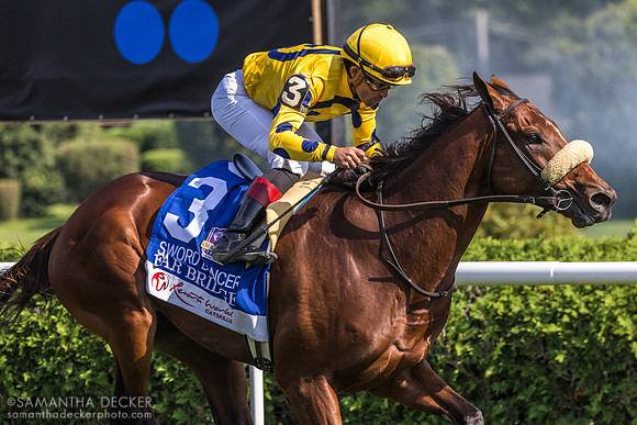 Far Bridge winning the Sword Dancer (2024)