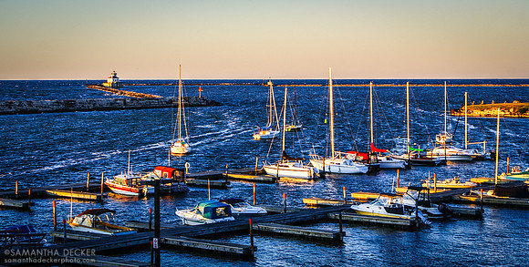 The View from Breitbeck Park, Oswego, NY