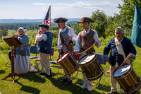 Fife and Drum Band on Fourth of July at Saratoga Battlefield, 2010