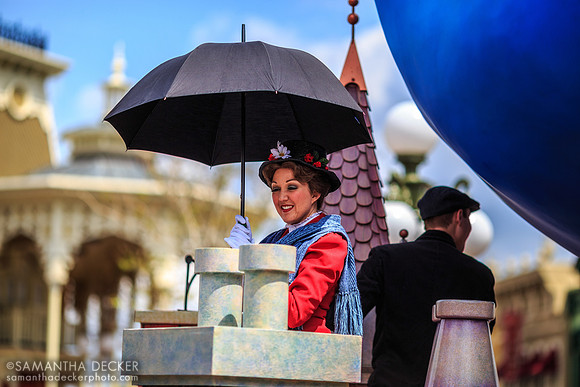 Mary Poppins, Celebrate a Dream Come True Parade, Magic Kingdom