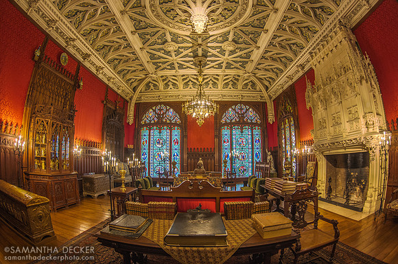 Gothic Room, Marble House, Newport, RI