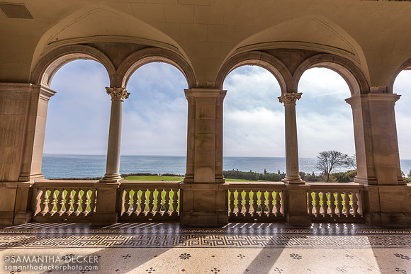 Outdoor Living Room, The Breakers, Newport, RI