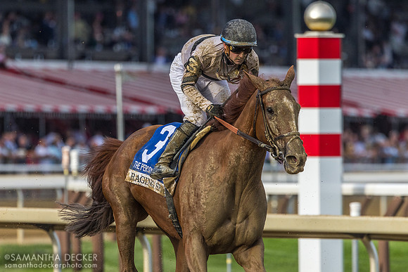 Raging Sea wins the Personal Ensign