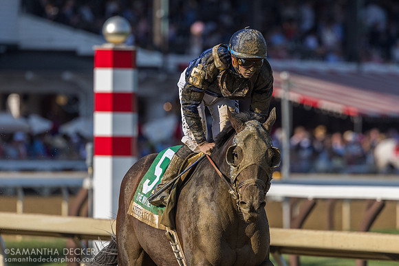 Sierra Leone wins the 2025 Grade I Whitney Stakes