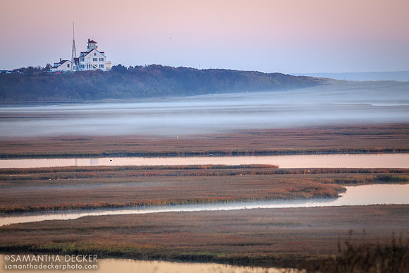 Coast Guard Station in the Fog, Eastham, MA
