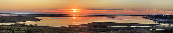 Sunrise at Fort Hill, Eastham, MA