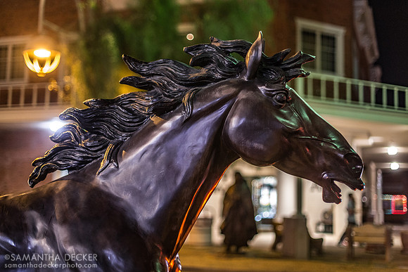 Horse sculpture, Scottsdale, AZ
