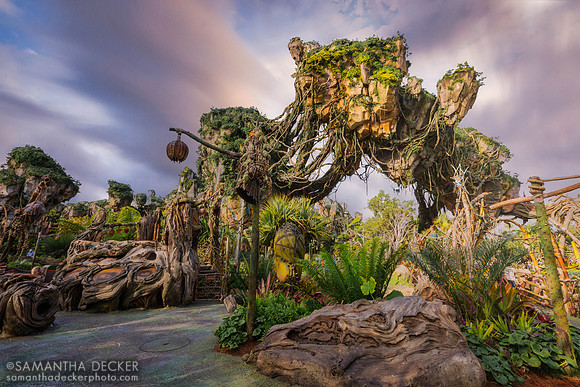 Digital Art:  Pandora, Land of Avatar