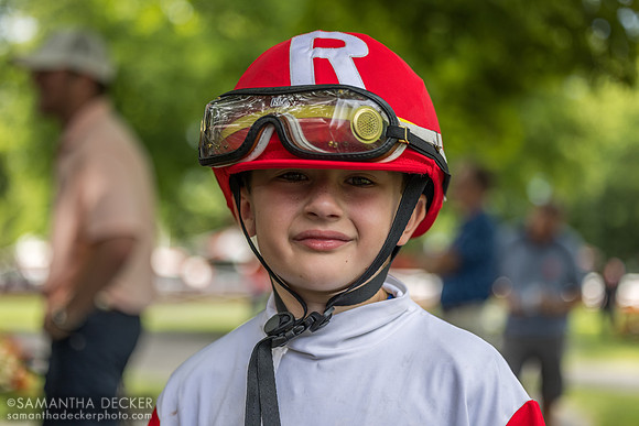 Saffie Joseph's son Rocco, wants to be a jockey.  His favorite jockey is Tyler.