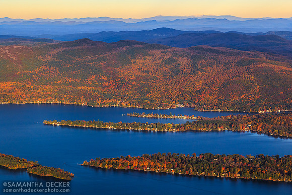 Flying Over Lake George