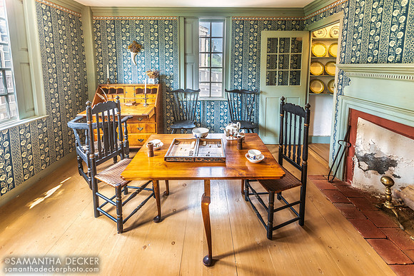 Dining Room, Shapley-Drisco House, Strawbery Banke Museum, Portsmouth, NH