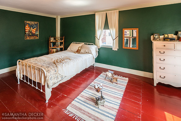 Mollie's Bedroom, Shapiro House, Strawbery Banke Museum, Portsmouth, NH