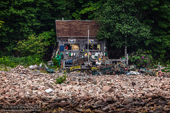 Fishing Shack, Otter Cove, Acadia National Park