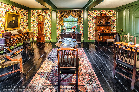 Sitting Room, House of the Seven Gables, Salem, MA