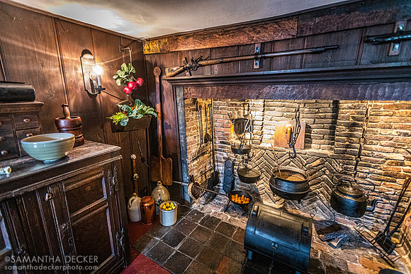 Kitchen, House of the Seven Gables, Salem, MA