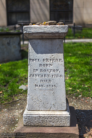 Paul Revere Memorial, Granary Burying Ground, Boston