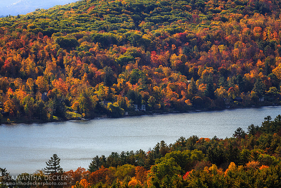 Looking Down on the Stockbridge Bowl, Stockbridge, MA