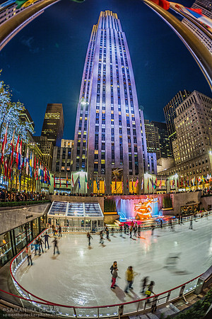 Rockefeller Center Skating Rink, New York City