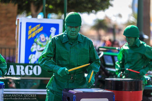 Green Army Man,  Disney's California Adventure, California