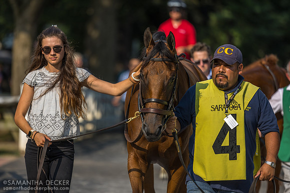 Parnac, Hannah Smith at left