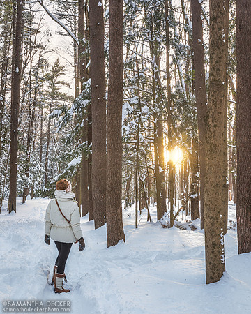 Saratoga Spa State Park in Winter