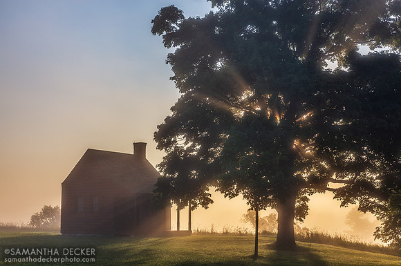 Neilson House, Saratoga Battlefield, 2014