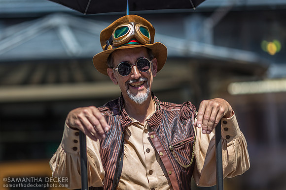 Steampunk Street Sweeper - Enchanted City Troy Steampunk Festival
