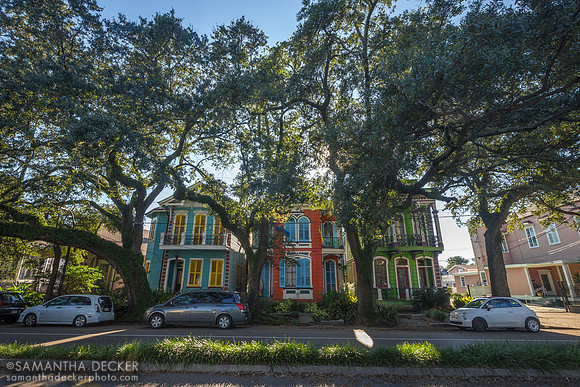 Colorful Houses, New Orleans