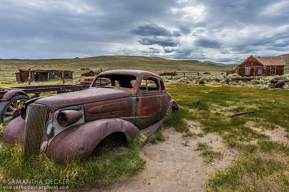 Car in Bodie State Historic Park, CA