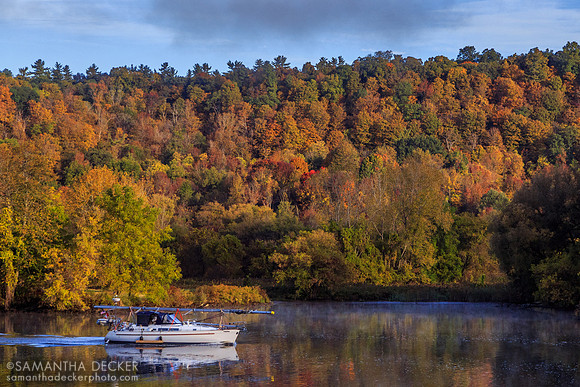 Fall Foliage Along the Mohawk River, 2015