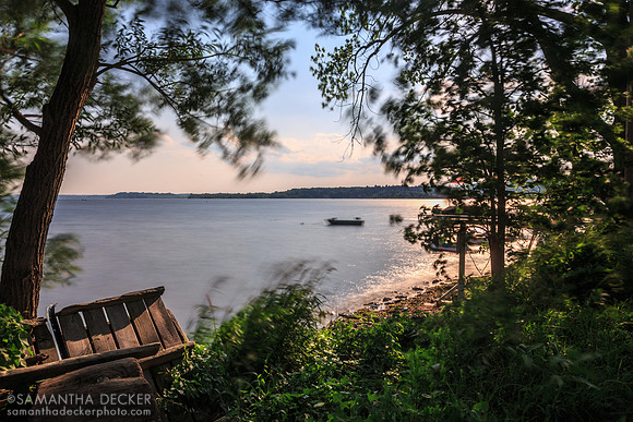 Saratoga Lake in Summer