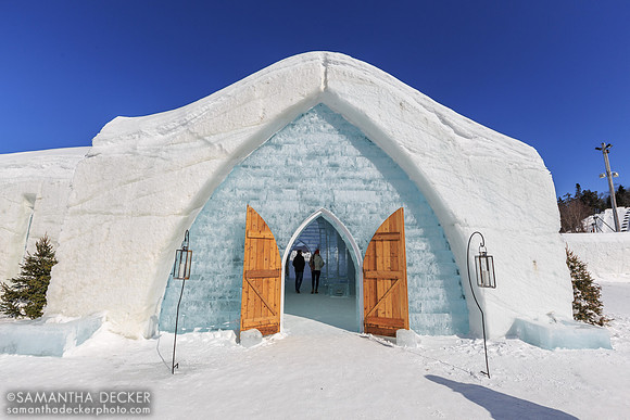 Hôtel de Glace, Valcartier, Québec, Canada
