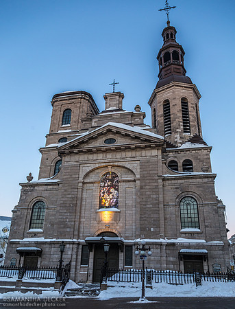 Basilique Notre-Dame de Québec, Canada