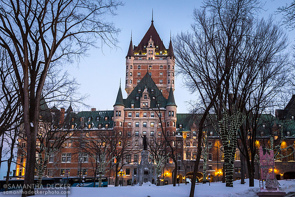 Fairmont le Château Frontenac, Québec City, Canada