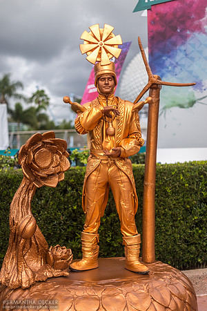 Living Statue, Epcot Festival of the Arts, Walt Disney World