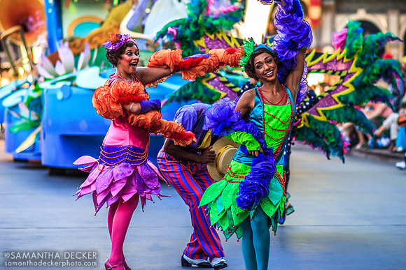 Mardi Gras Revelers, Mickey's Soundsational Parade, Disneyland Park