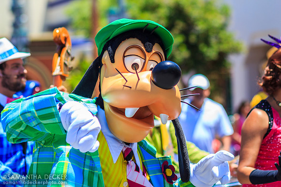 Goofy Plays with Five & Dime, Disney's California Adventure