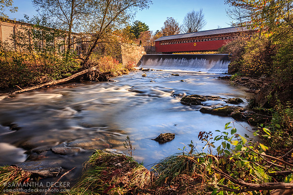Paper Mill Covered Bridge, Bennington, VT