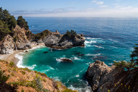 A Beautiful Day at McWay Falls, Julia Pfeiffer Burns State Park, 2010